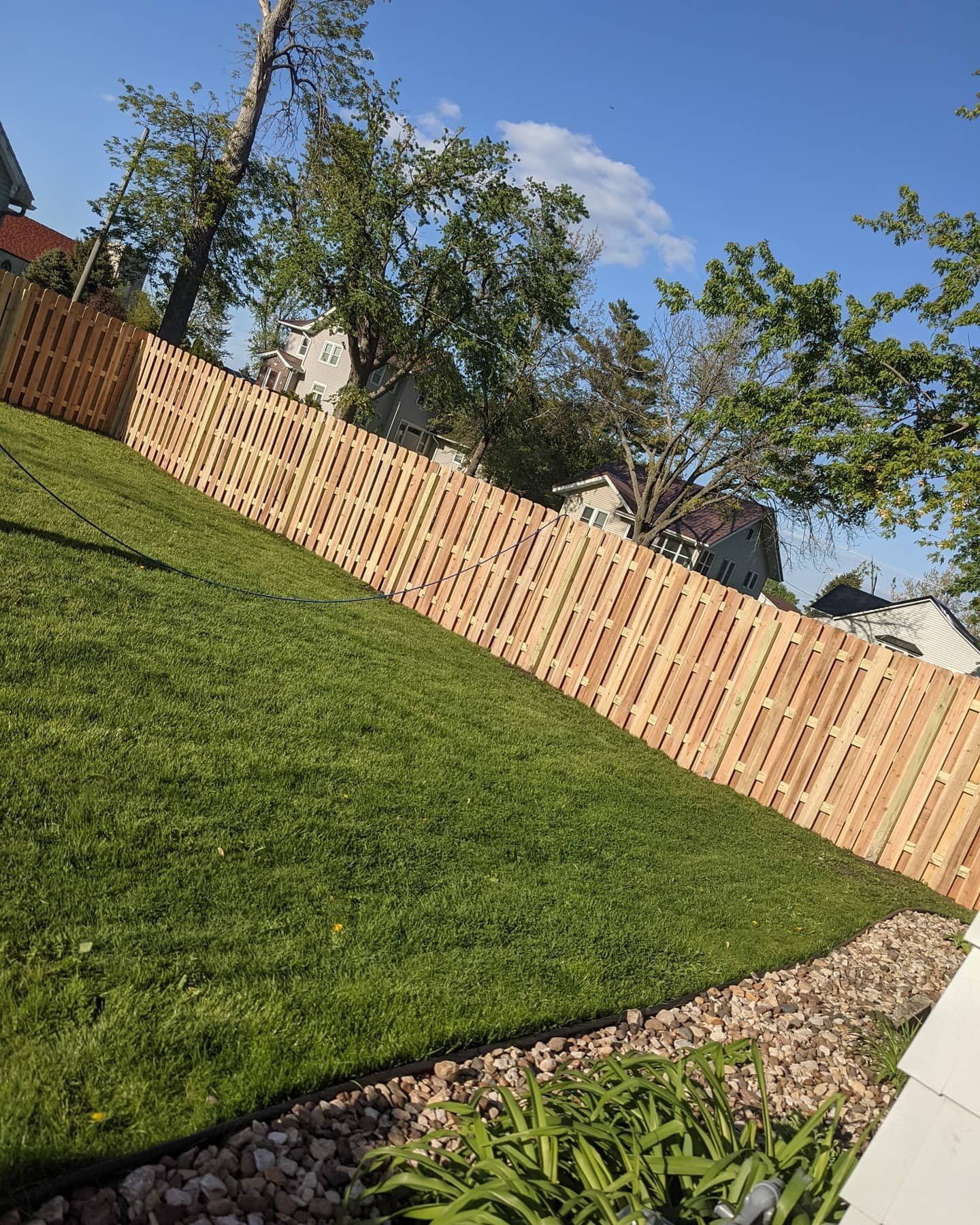 Garden Wood Fence — Cedar Rapids, Iowa — Corridor Residential Fencing Co.