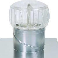 A metal cylinder with a clear lid on top of it.