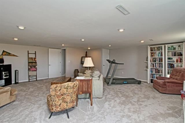 living room with sofas