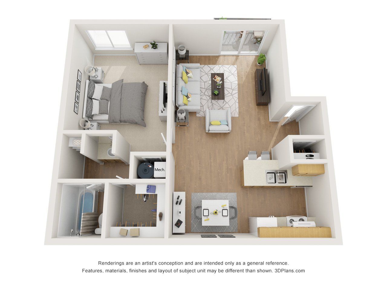 1 Bedroom