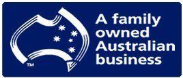 A family owned Australian business logo