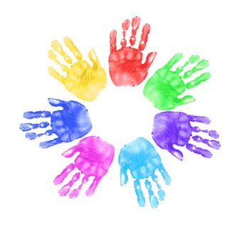 Preschool — Hand Painting by Children in Escondido, CA