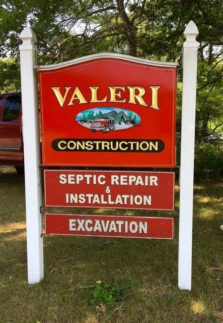 Valeri Construction Signage — Pocasset, MA — Valeri Construction