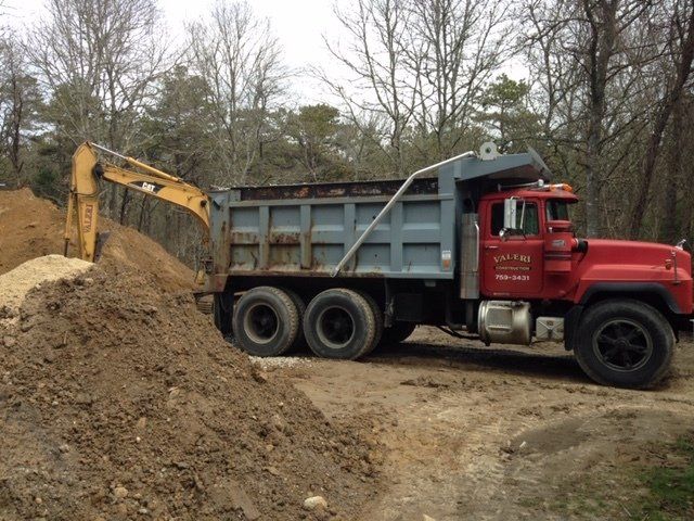 Dump Truck Service — Pocasset, MA — Valeri Construction