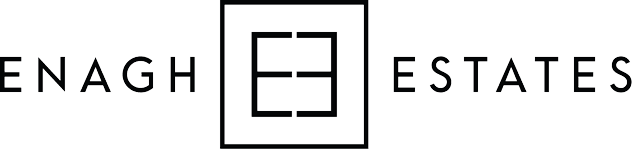 enagh estates ltd logo black and white footer