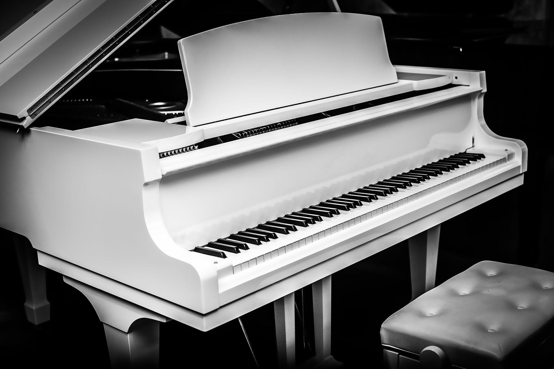 White Piano