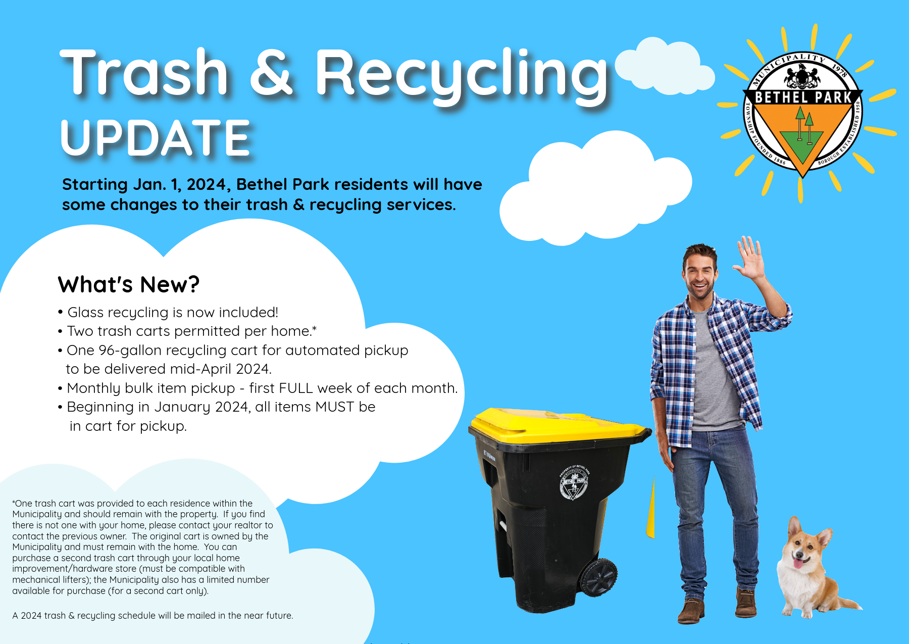 Trash & Recycling Service Bethel Park, PA