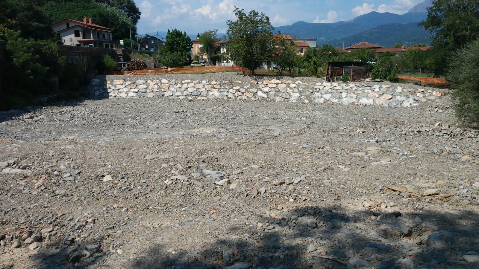 opera di sbancamento terreno