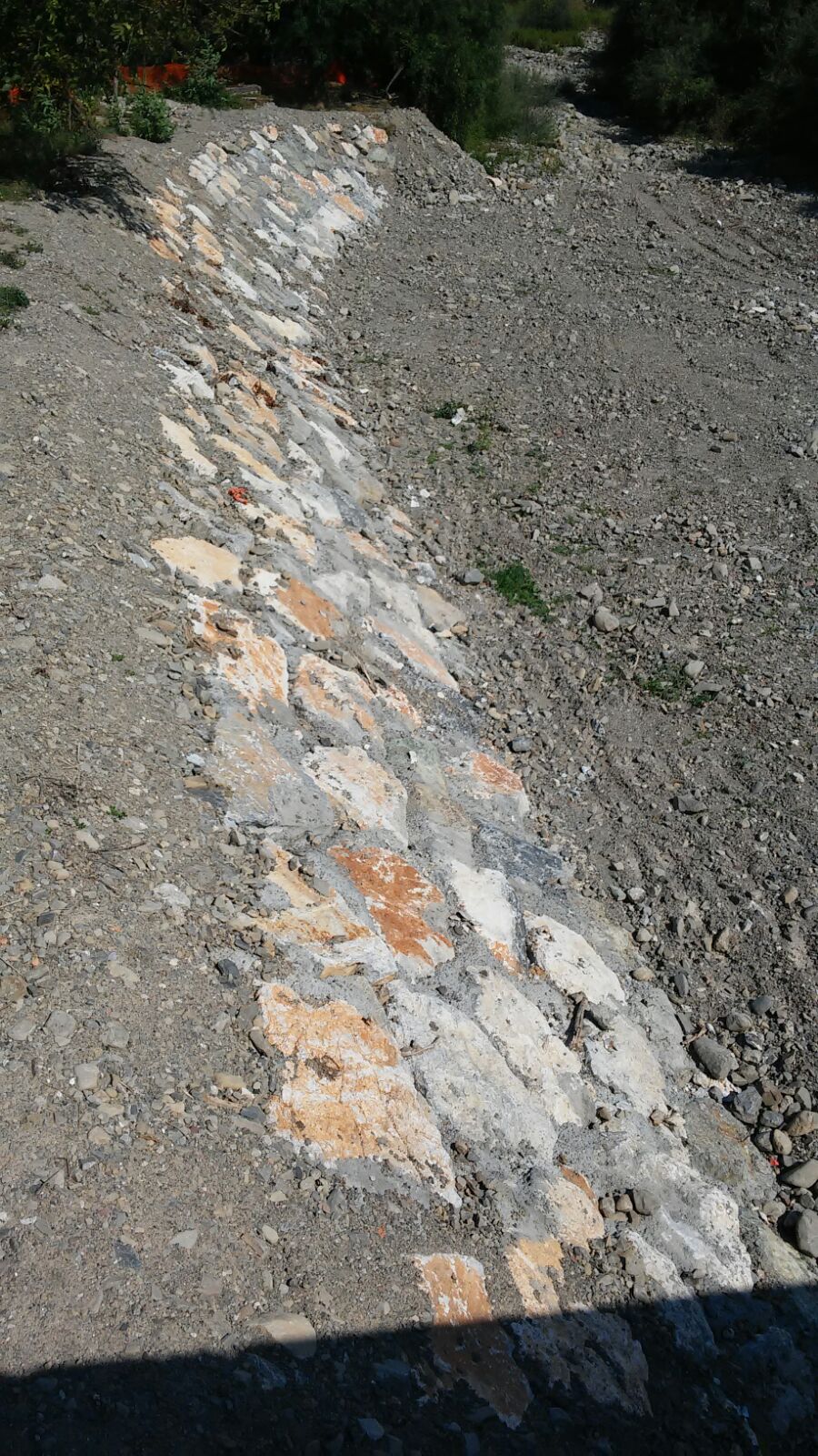 sbancamento per terrazzamento