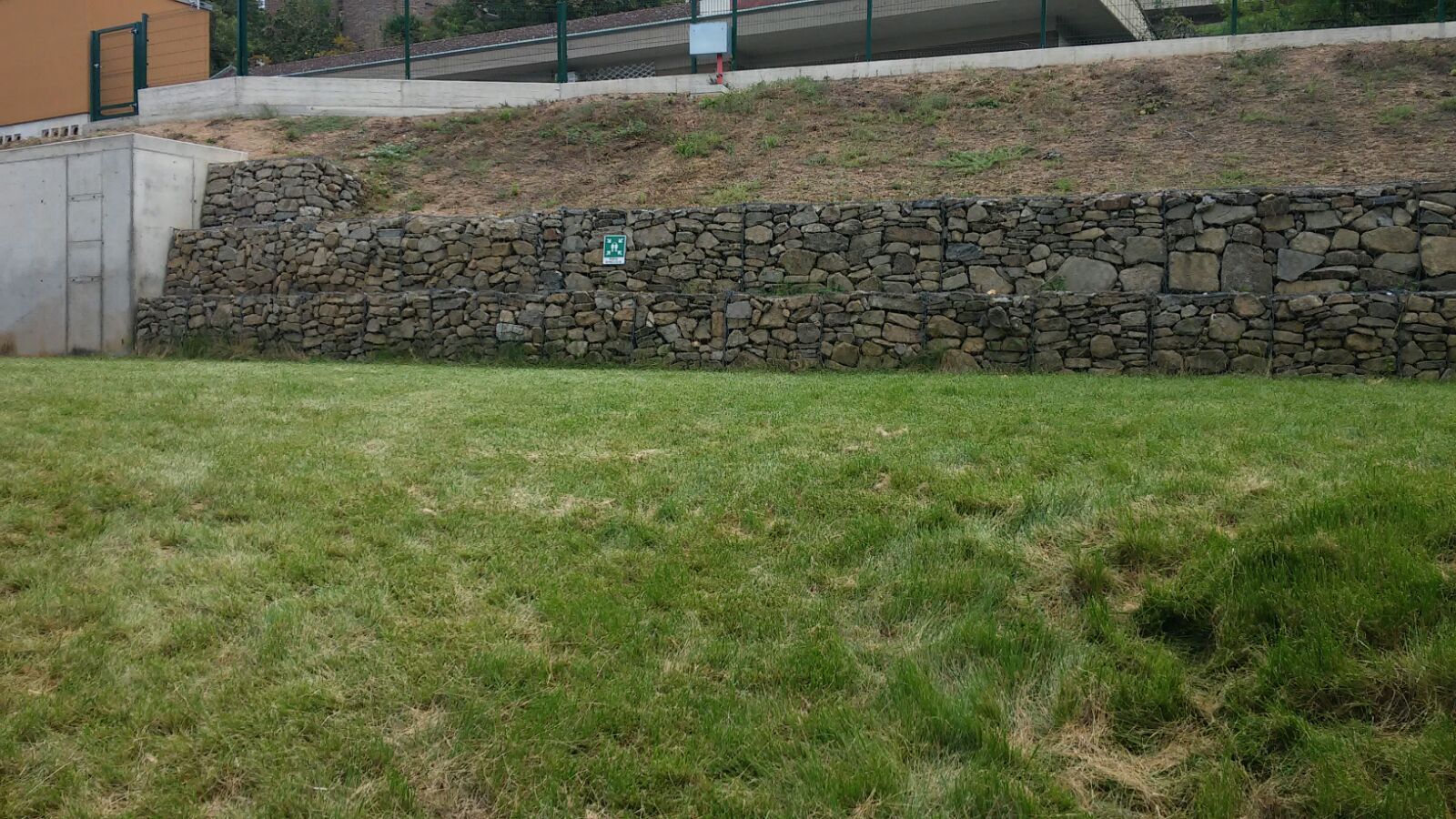 prato con terrazzamento