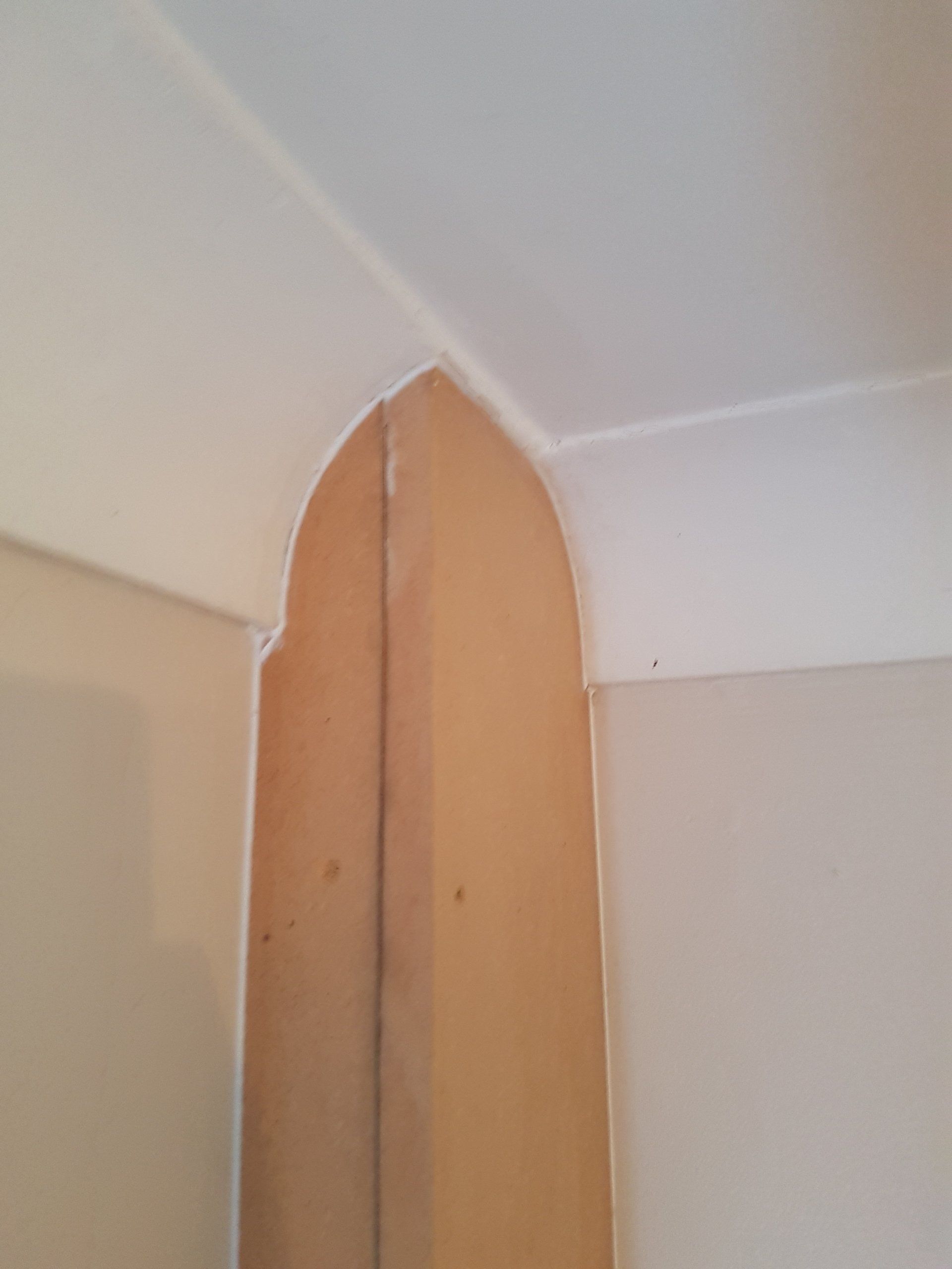 Boxing off ready for paint.