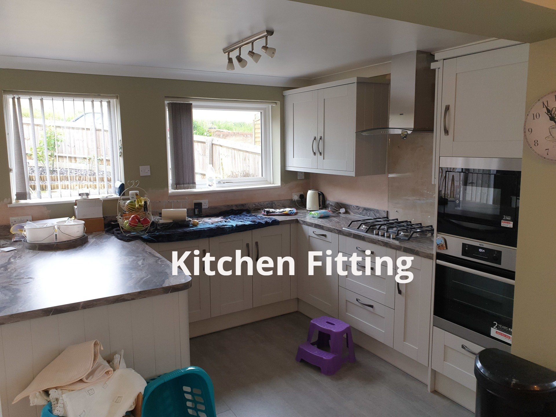 New Kitchen fitting