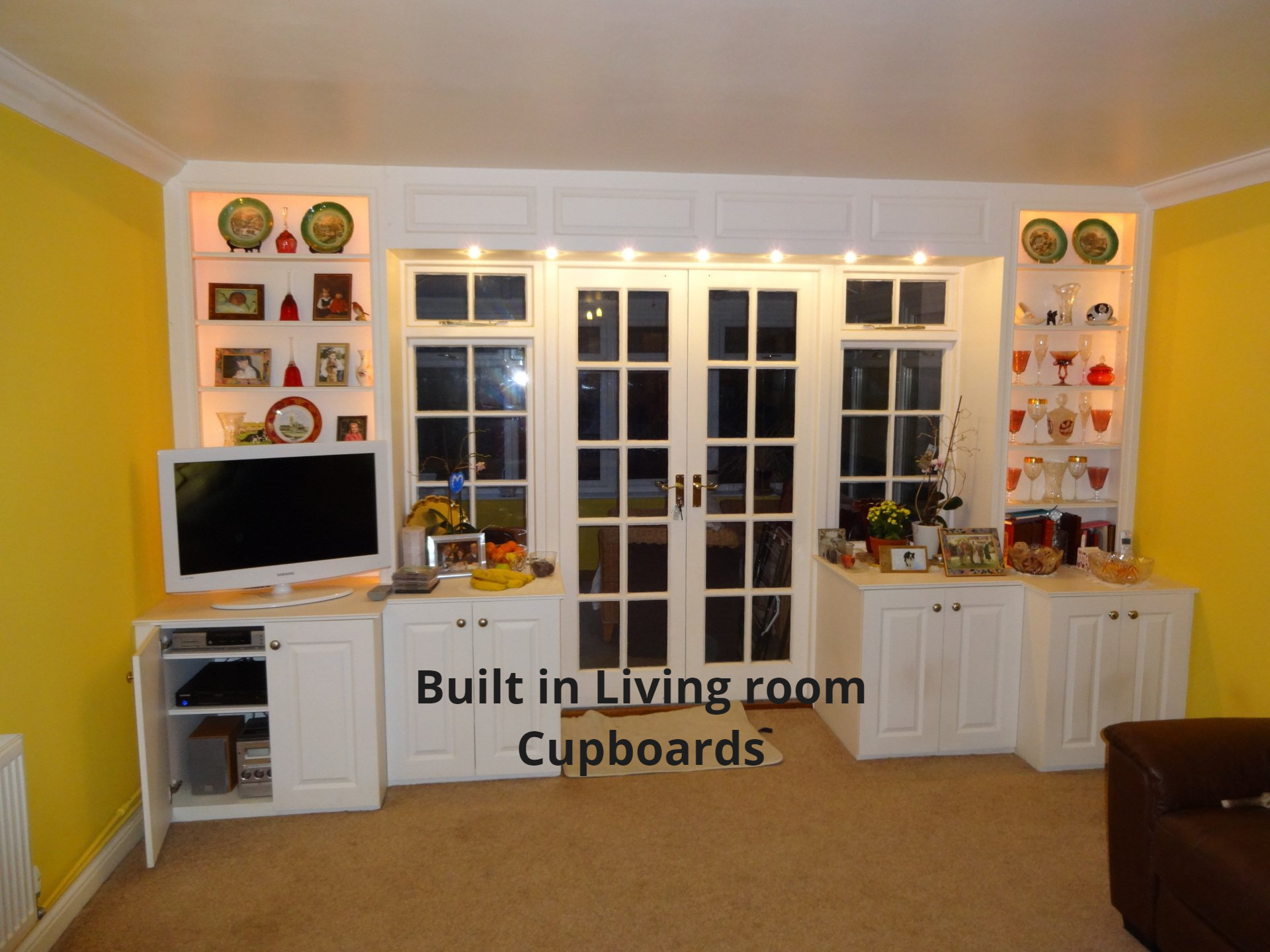 Built in Cupboards. Made to measure