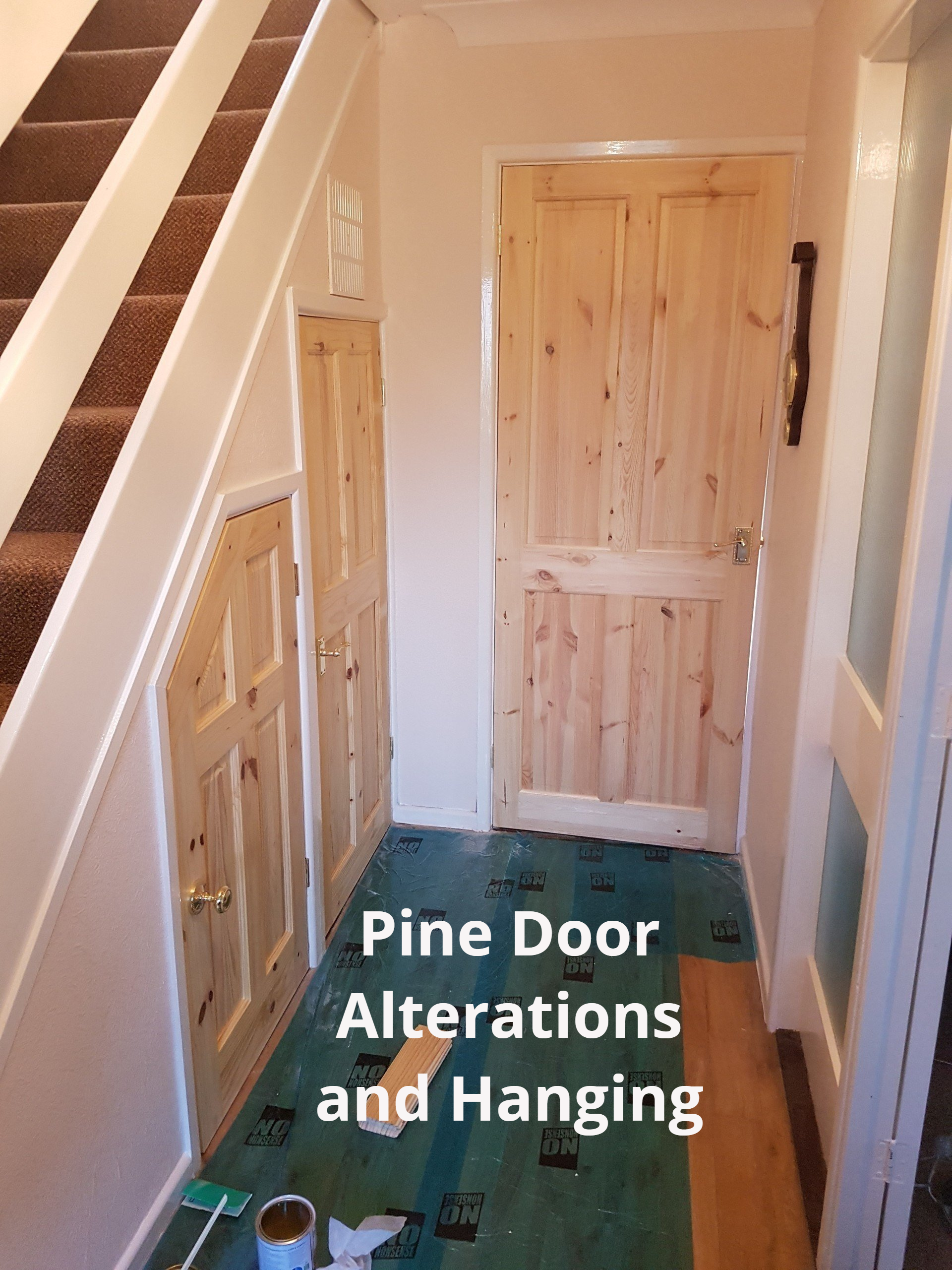 Pine Door Adaption to fit non standard Frames.