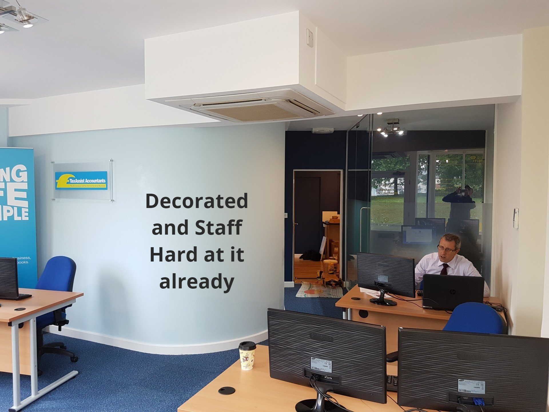 Painting and Decoration of a Office/shop