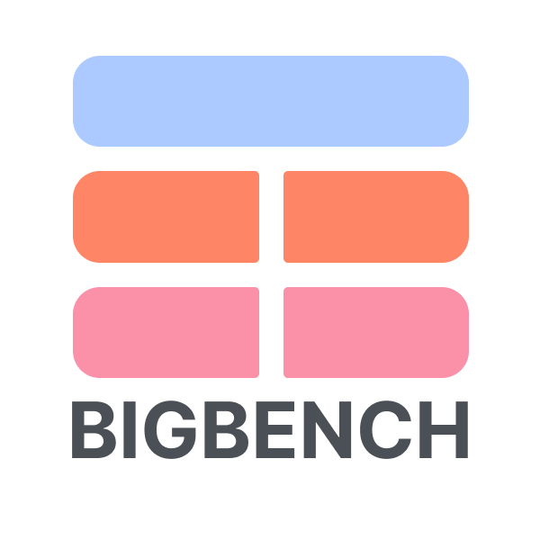 BigBench logo on a white background.