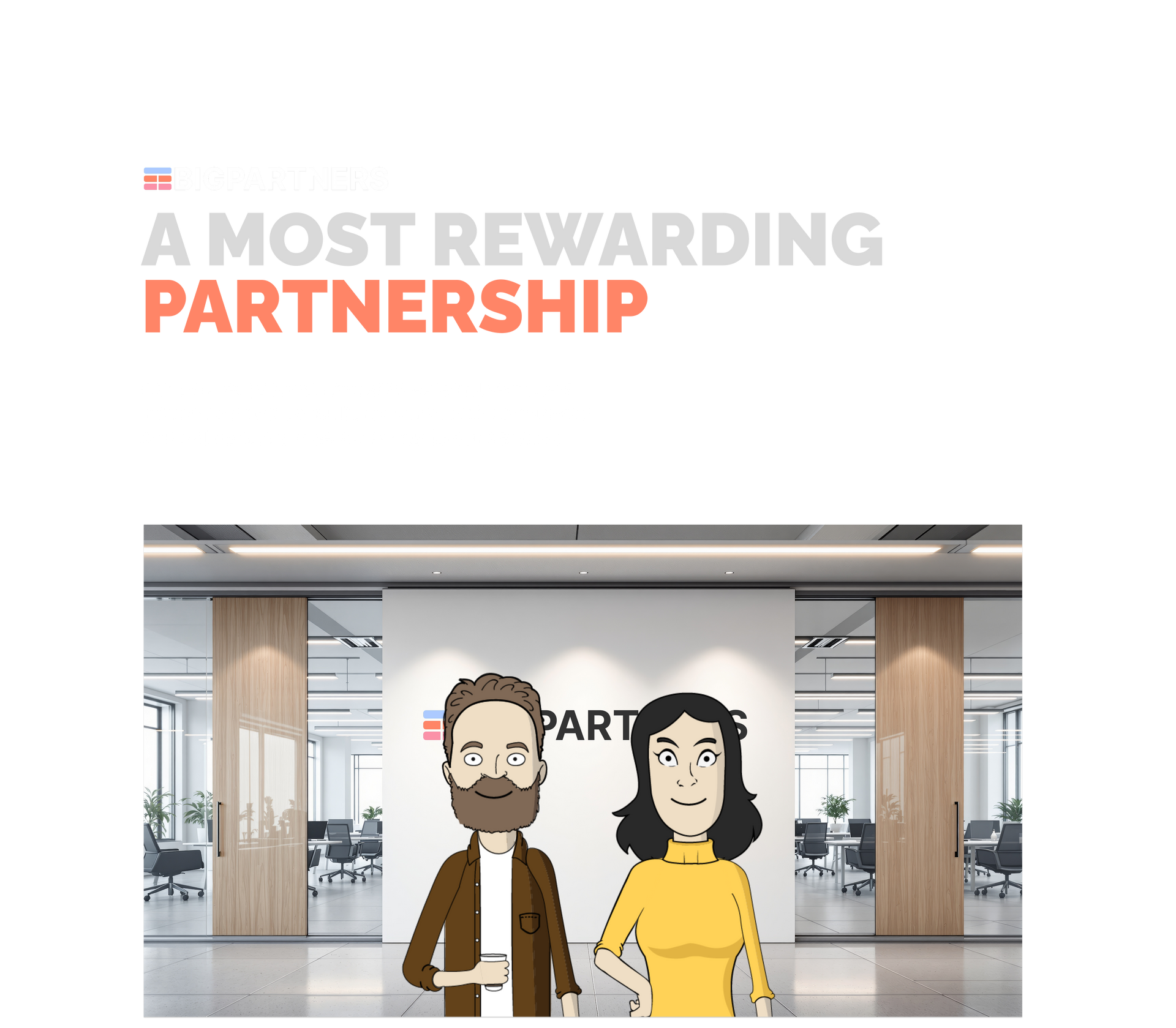 Merv and Mindy promoting their show: "The Merv & Mindy Show."