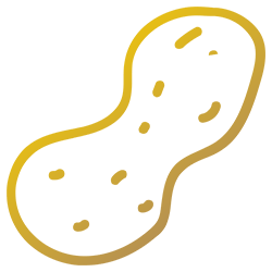 Icona - Arachidi salate, tostate e in guscio