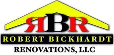 Logo for Robert Bickhardt Renovations, LLC, with 