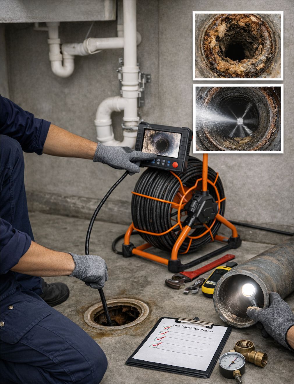 水管檢測與維護