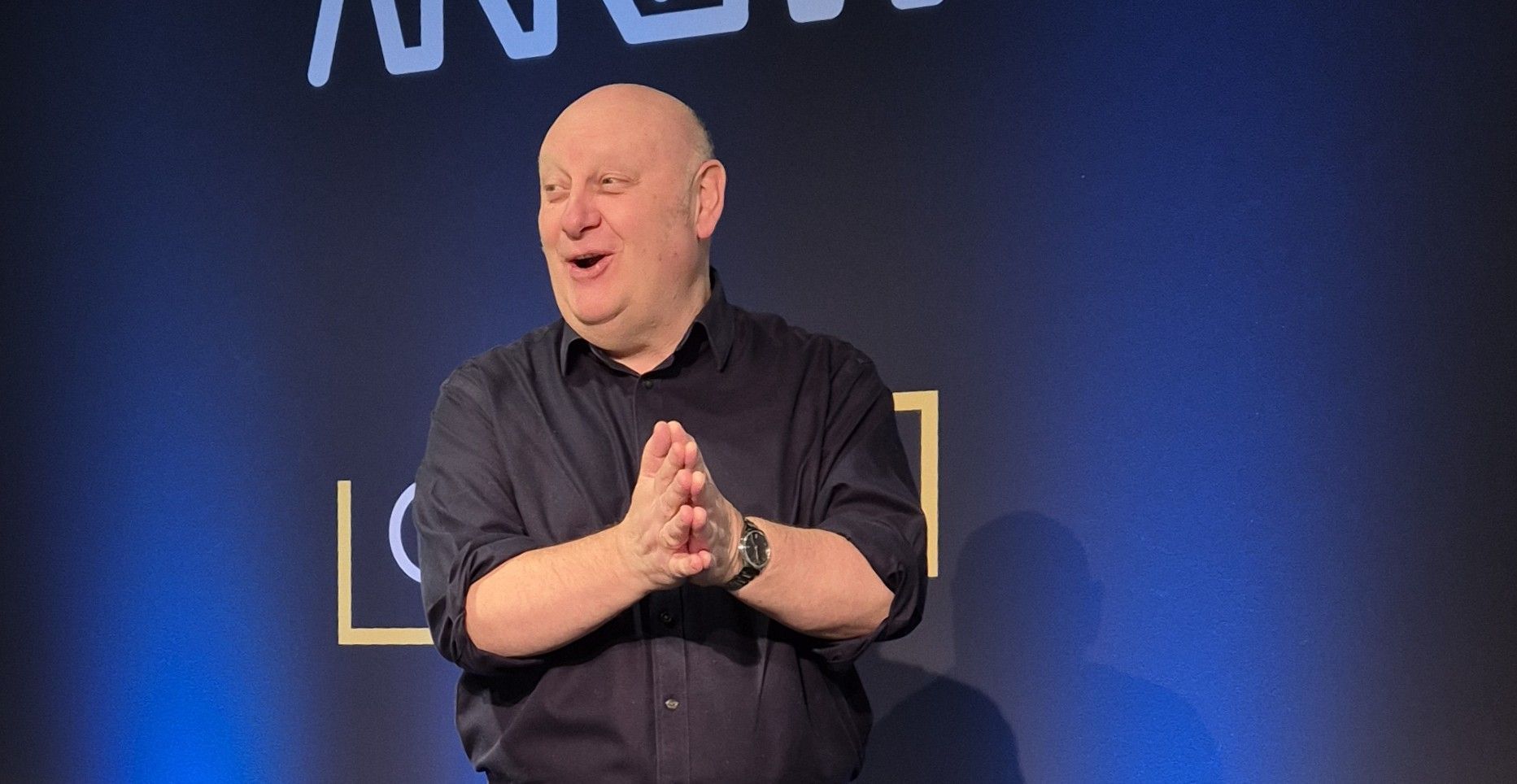 Nigel Ridpath delivering a keynote presentation