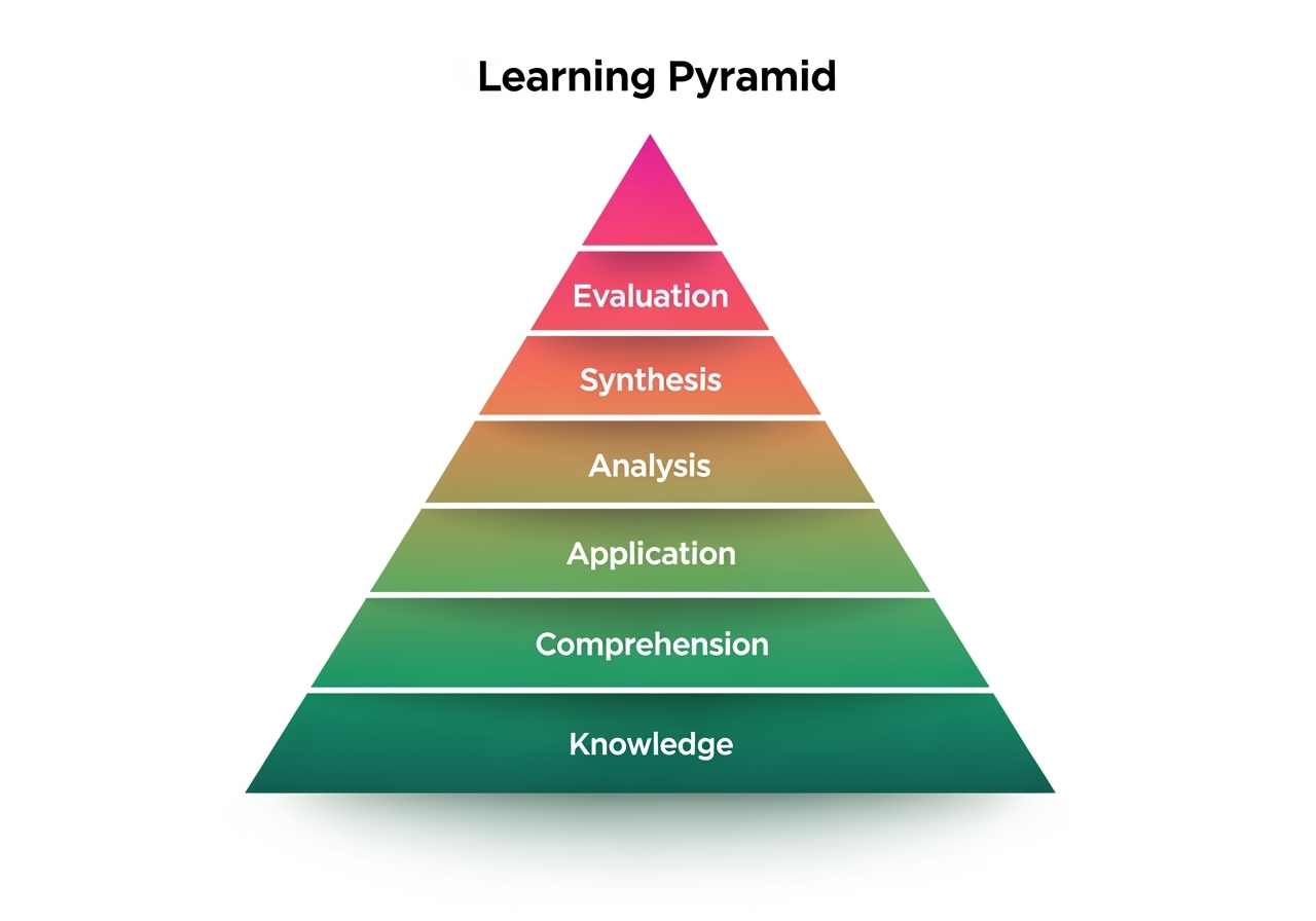 Bloom's Learning Pyramid