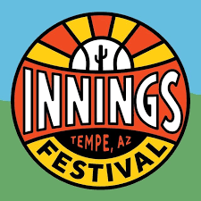 The logo for the innings festival in tempe , az