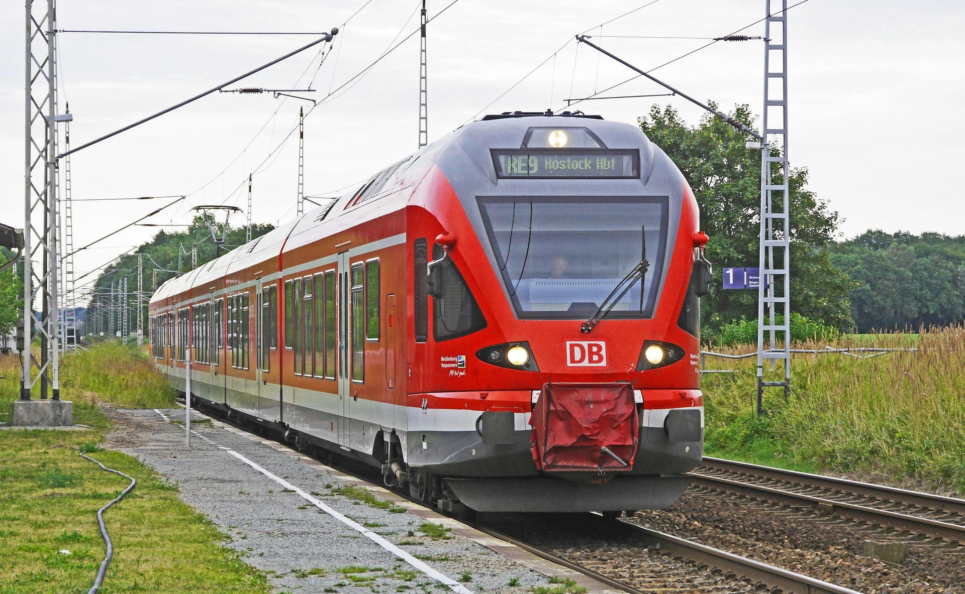 Regionalzug der Deutschen Bahn