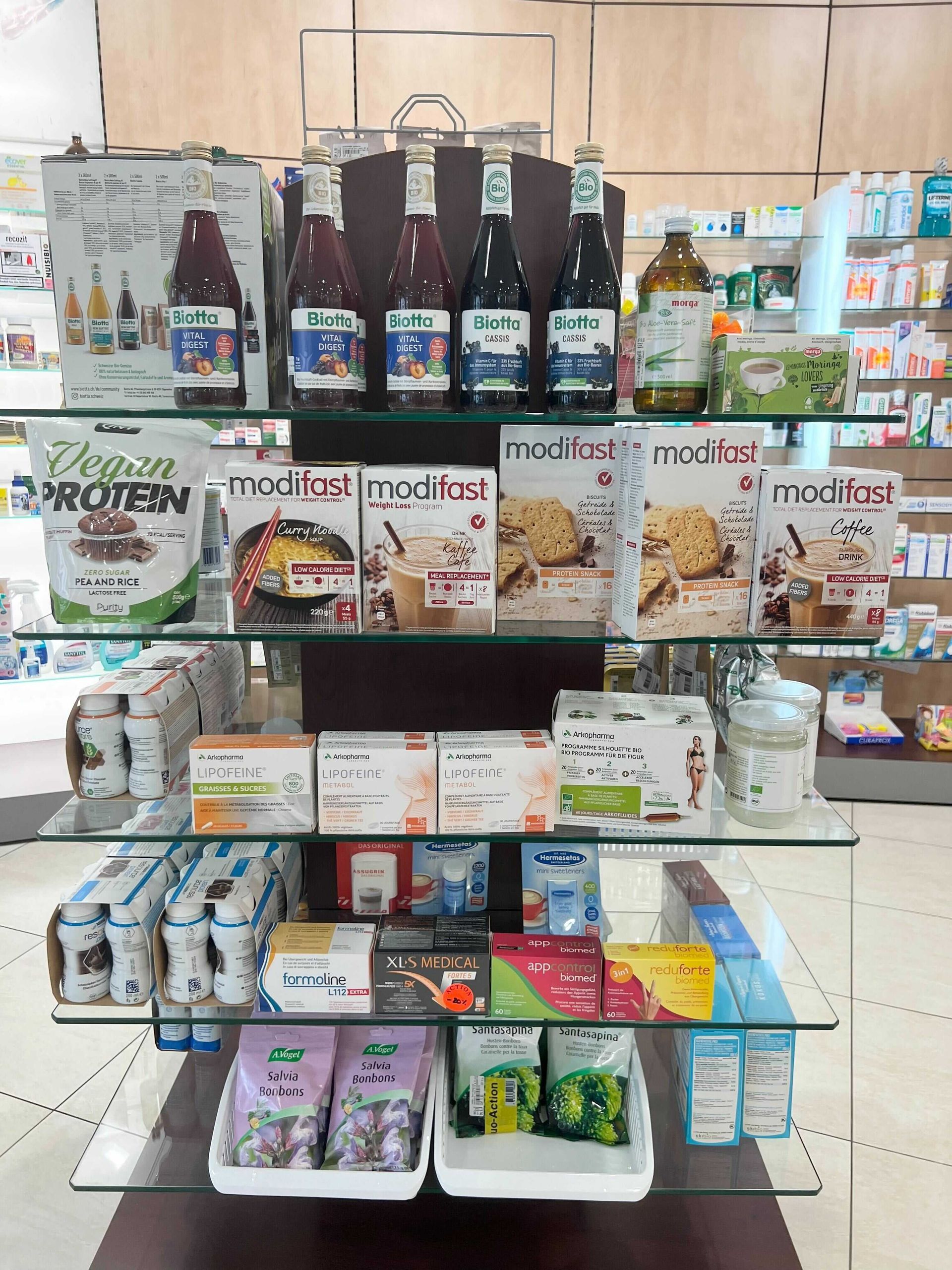 Produits beauté pharmacie de Chêne-Bougeries