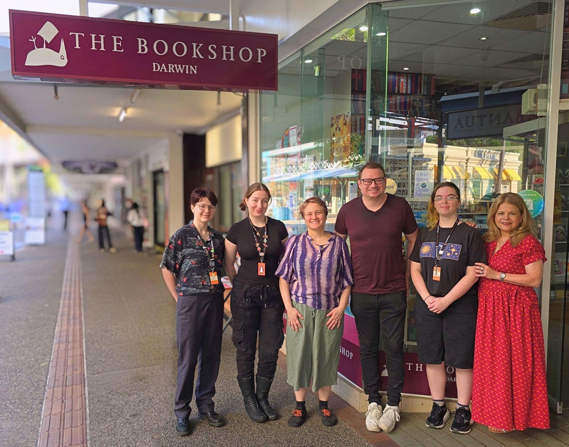 The Bookshop Darwin Staff