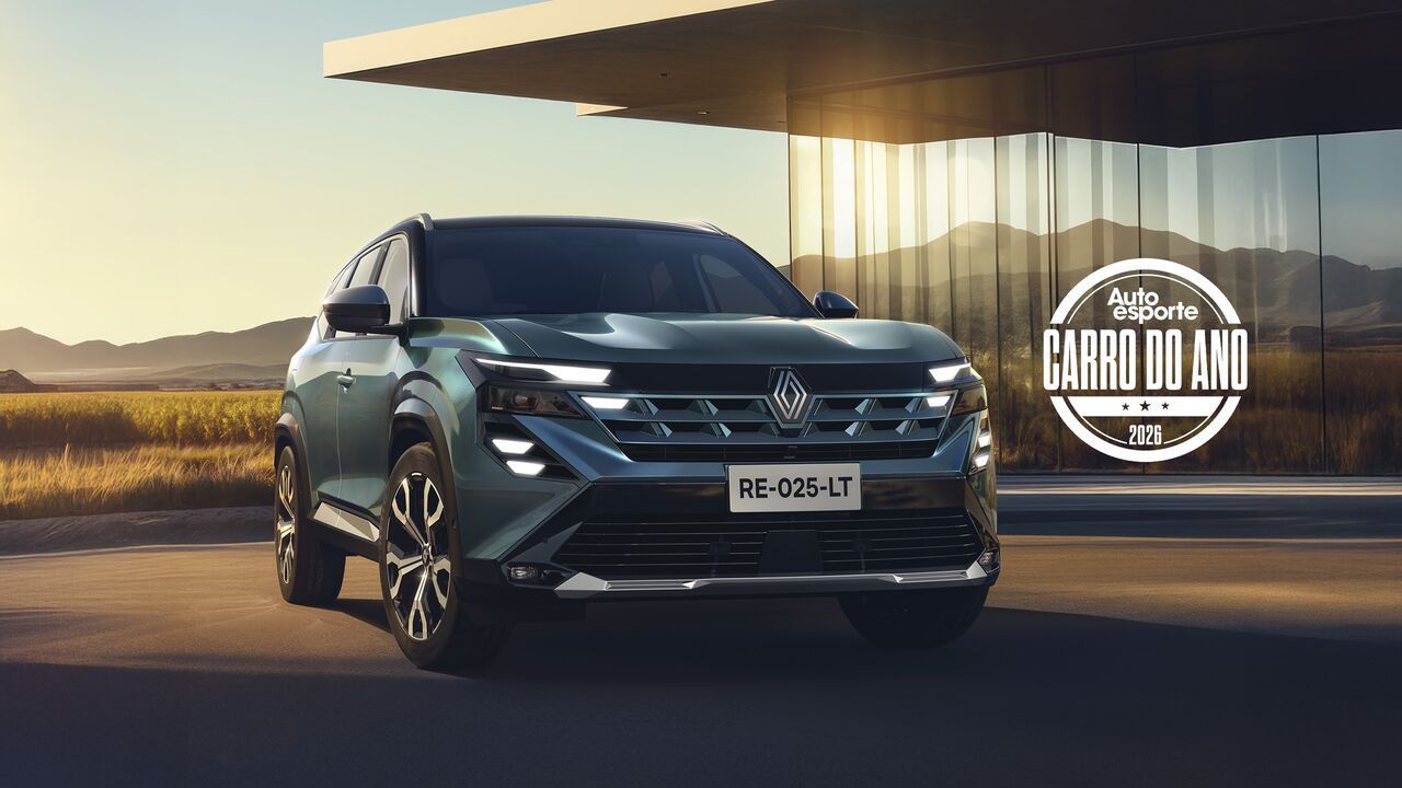 Renault Boreal 2026 eleito Carro do Ano Autoesporte, SUV moderno em ambiente urbano