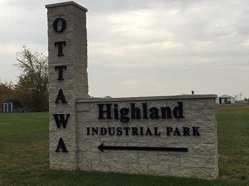 Highland Industrial Park - Banners in Lima, OH