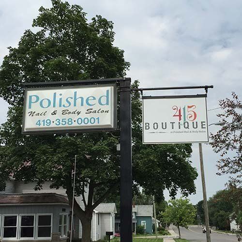 Polished Nail and Body Salon - Banners in Lima, OH