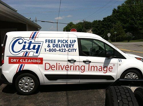 City Laundry Van - Banners in Lima, OH
