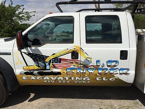 J & D Snyder Vehicle 2015 - Banners in Lima, OH