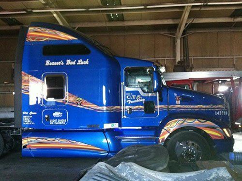 Semi Truck Cts Trucking - Banners in Lima, OH