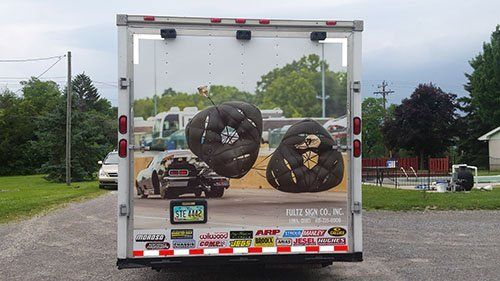 Tom Glick Back Trailer - Banners in Lima, OH