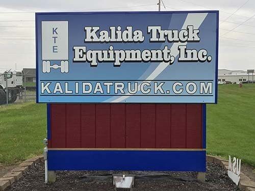Non Aluminated Kalida Truck Equipment Inc - Banners in Lima, OH