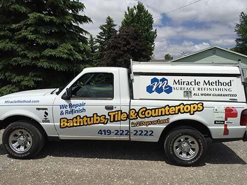 Miracle Method Vehicle 2015 - Banners in Lima, OH