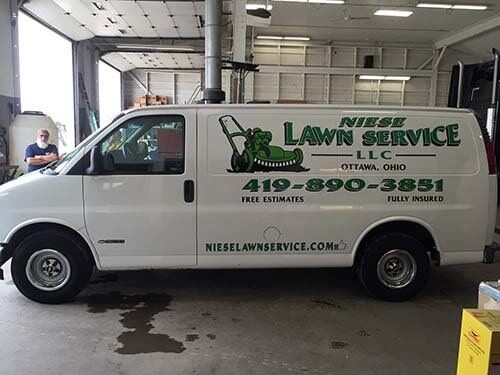 Niese Lawn Care 2015 - Banners in Lima, OH