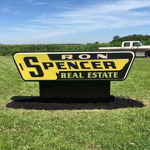 Ron Spencer Real Estate Light Sign - Banners in Lima, OH