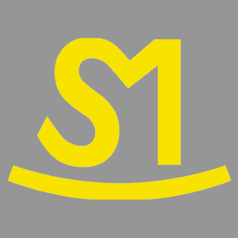 The logo for a a company called S1 showing a yellow S1 on a gray background.