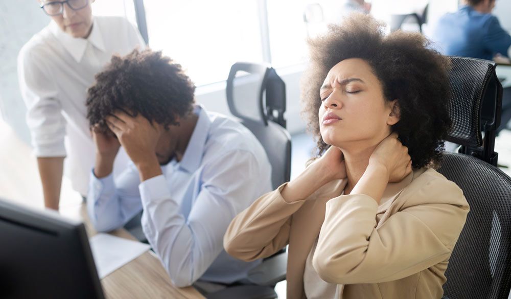 Prolonged stress can lead to muscle tension, headaches, and sleep disturbances, making it harder to 