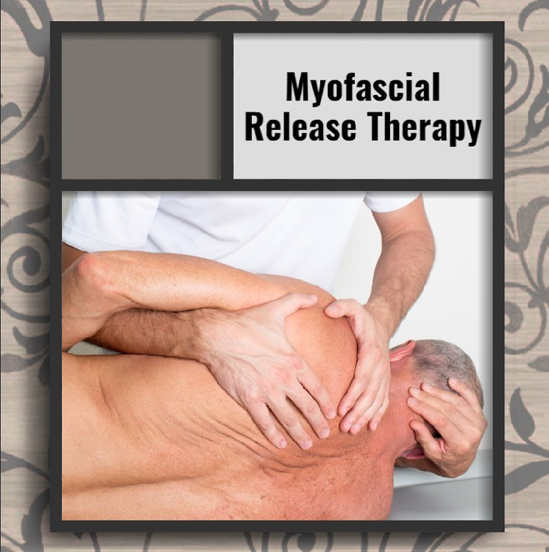 patient receiving myofascial release therapy at komp chiropractic and acupuncture clinic in omaha nebraska