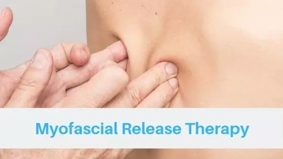 myofascial release therapy for a patient after a car accident