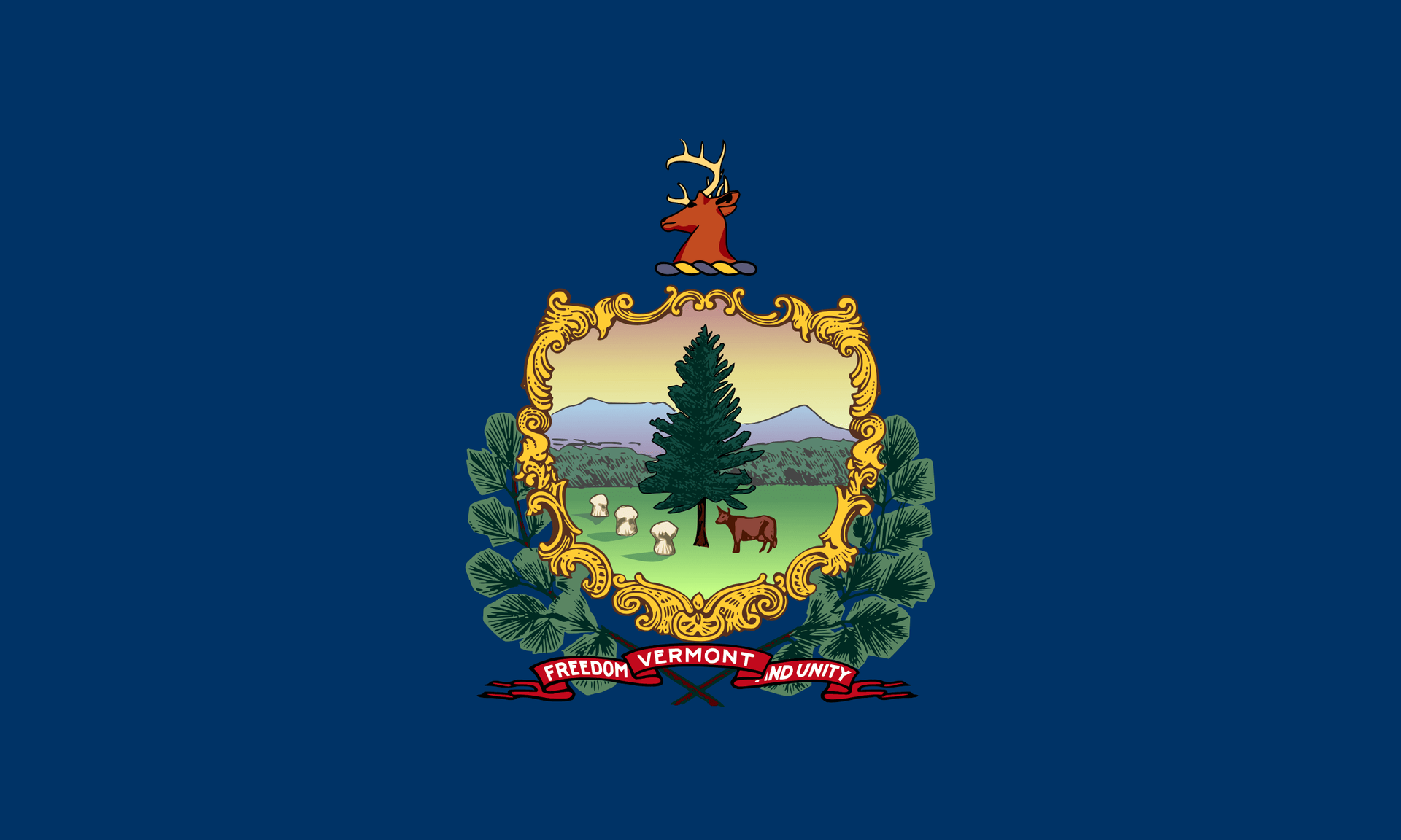 Vermont State Flag