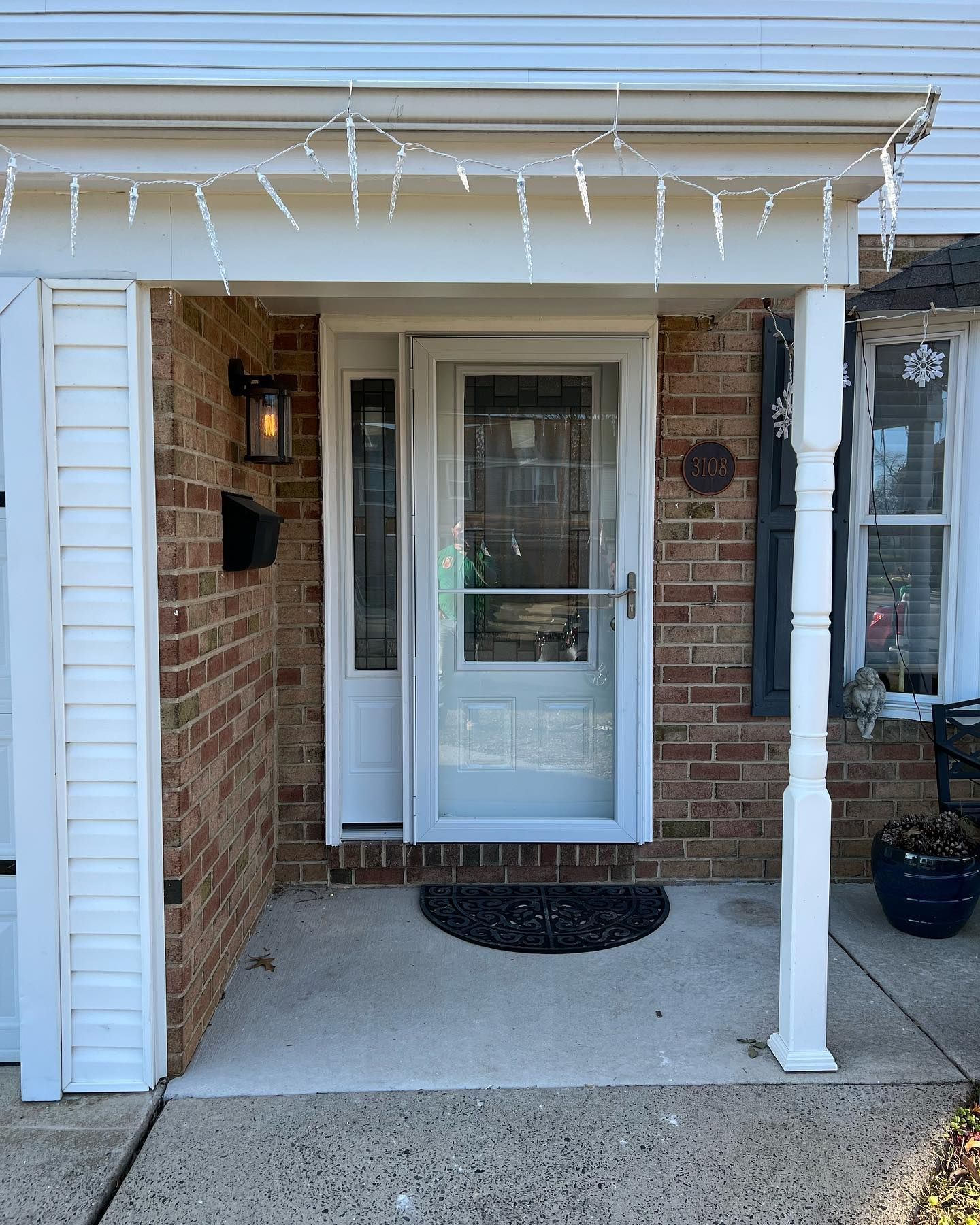 White Front Entry Door — Philadelphia, PA — Fox Exterior Solutions