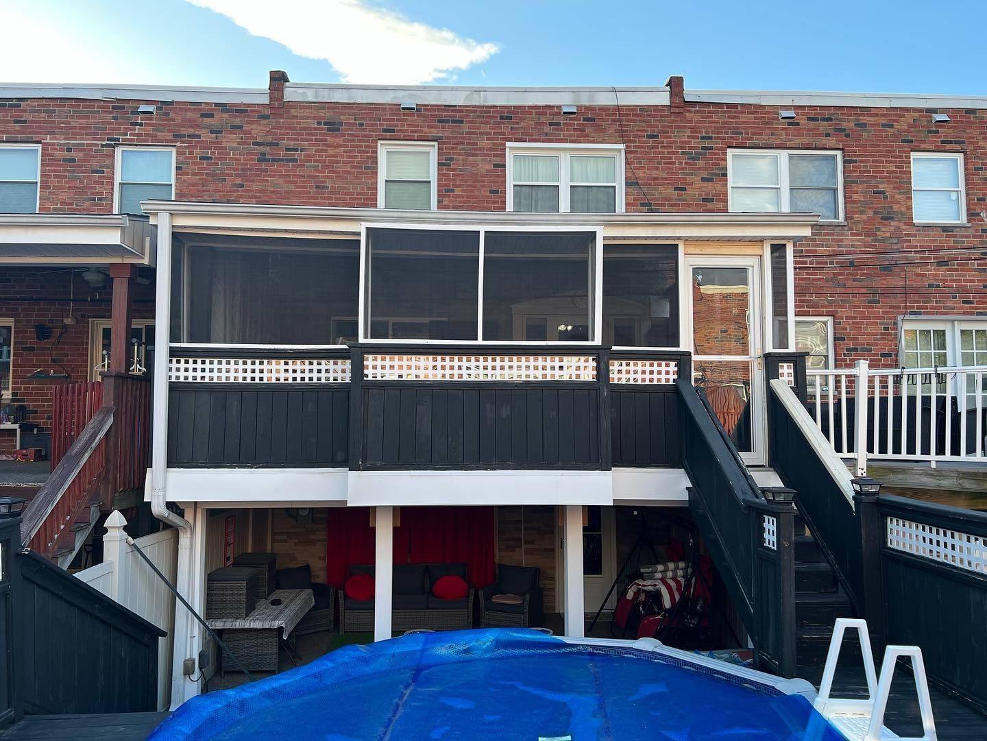 House with Deck — Philadelphia, PA — Fox Exterior Solutions