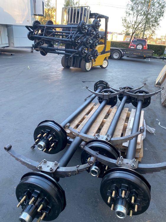Trailer Axles Repairs and installations at Instant Axles Orange County CA 714-386-6590