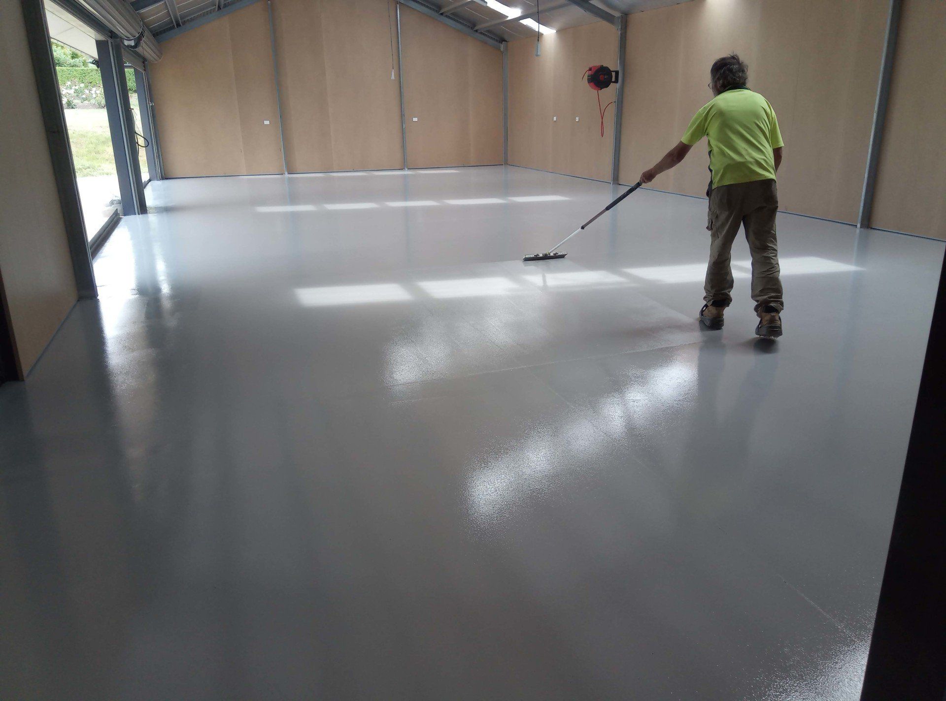 4. Applying 2nd coat